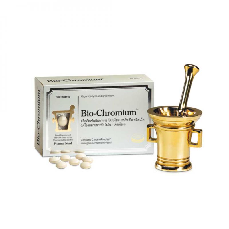 Pharma Nord Bio-Chromium  100mg 90 เม็ด ฟาร์มา นอร์ด โครเมียมยีสต์