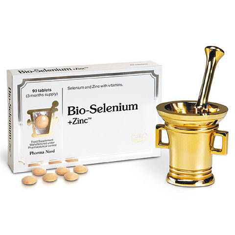 Pharma Nord Bio-Selenium+ Zinc 90เม็ด ฟาร์มา นอร์ด ไบโอ-ซีลีเนียม+ซิงค์

