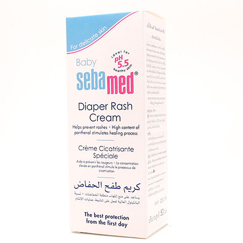 Sebamed BABY Diaper Rash Cream 50ml. ซีบาเมด เบบี้ ไดเอเพอร์ แรช ครีม