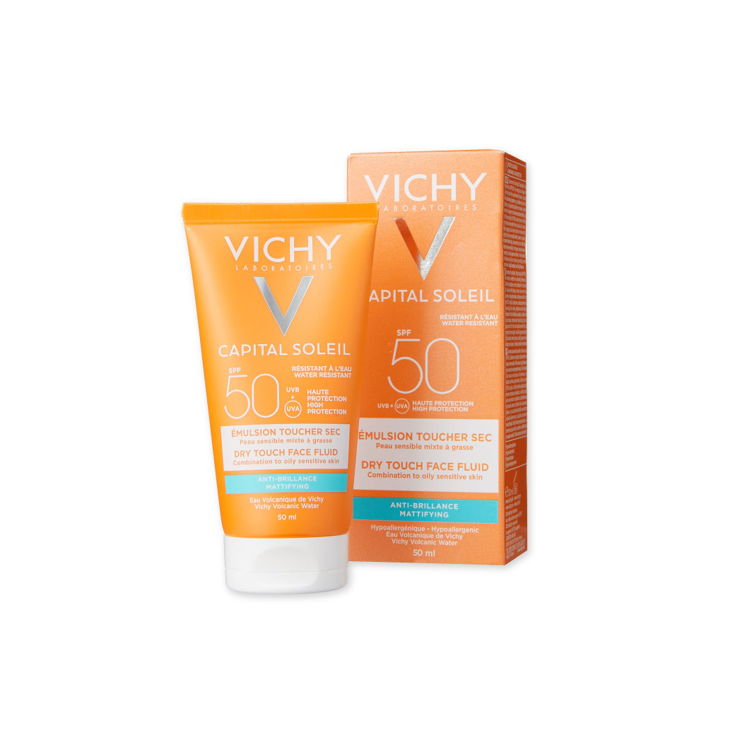 VICHY Capital Soleil SPF 50+ 50ml. วิชี่ แคปปิตอล โซเลย์ เอสพีเอฟ 50+ 50มล.