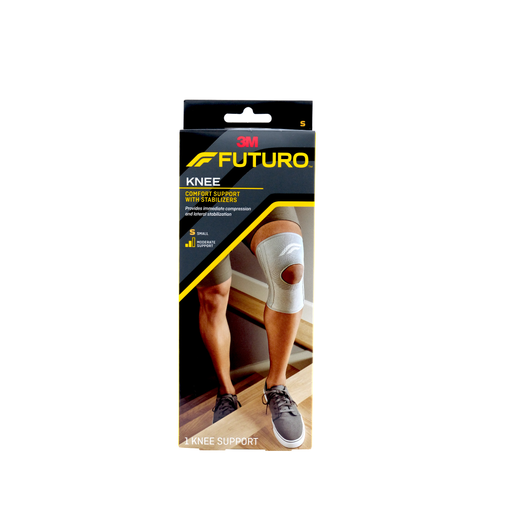 Futuro Comfort Knee Support With Stabilizers Size S อุปกรณ์พยุงหัวเข่า ฟูทูโร่" ชนิดเสริมแกนด้านข้าง