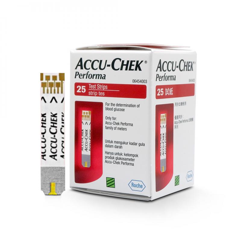 ACCU-CHEK Performa Strip 25 ชิ้น. แอคคิว เช็ค 