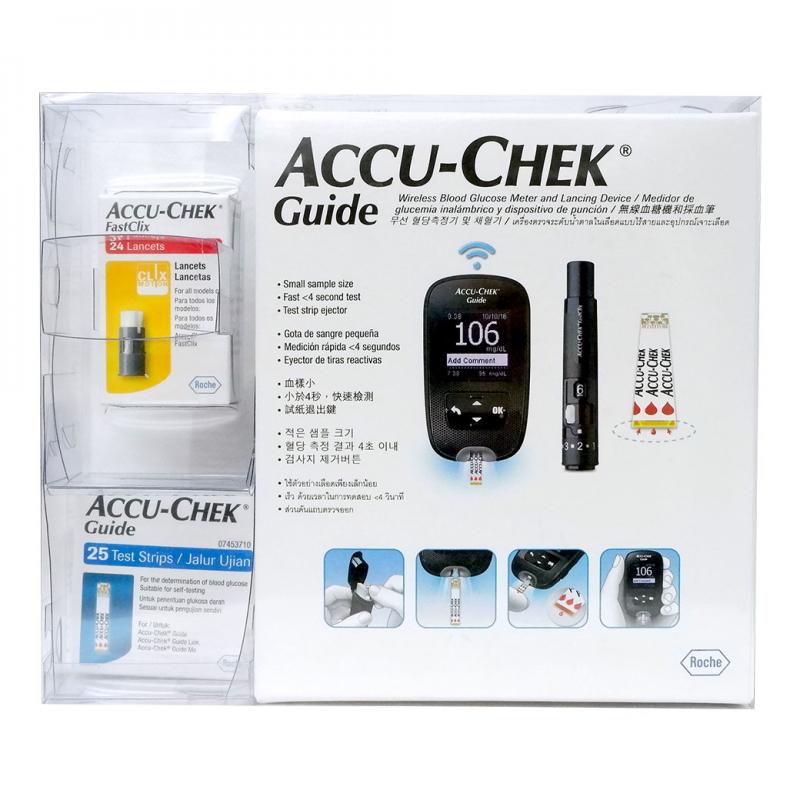 ACCU-CHEK Guide ชุดเครื่องตรวจน้ำตาลในเลือด แอคคิว เช็ค 