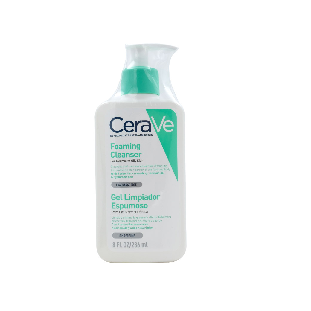 CERAVE Foaming Cleanser 236ml. เซราวี โฟมมิ่ง คลีนเซอร์