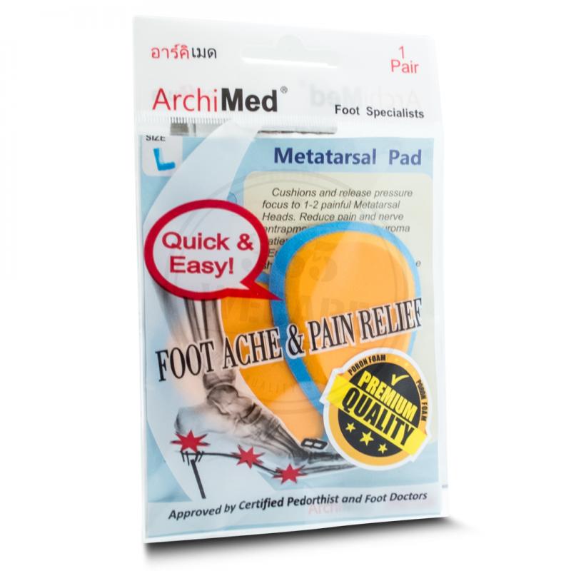 Archimed Poron Metatarsal Pad Size L อาร์คิเมด