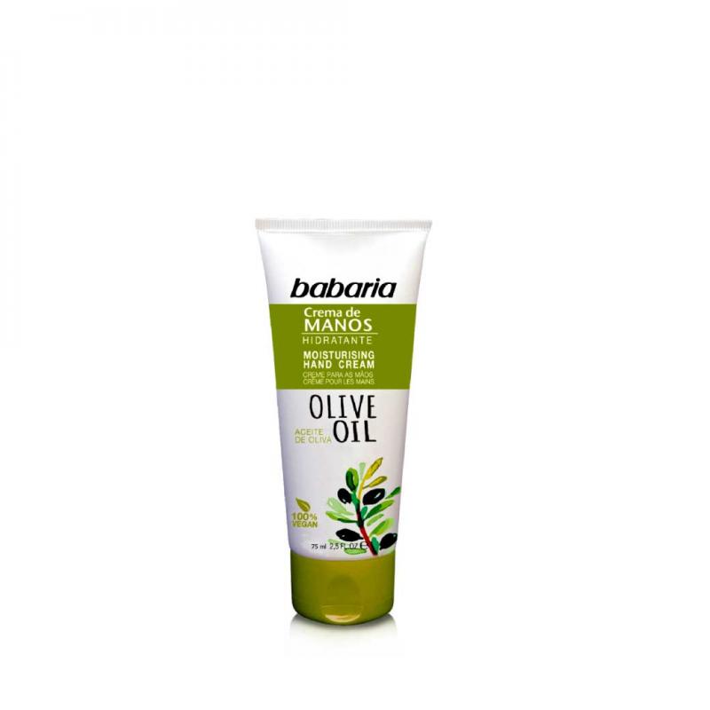 Babaria Hand Cream Olive Oil 75ml. บาบาเรีย แฮนด์ ครีม โอลีฟ ออย 75มล.