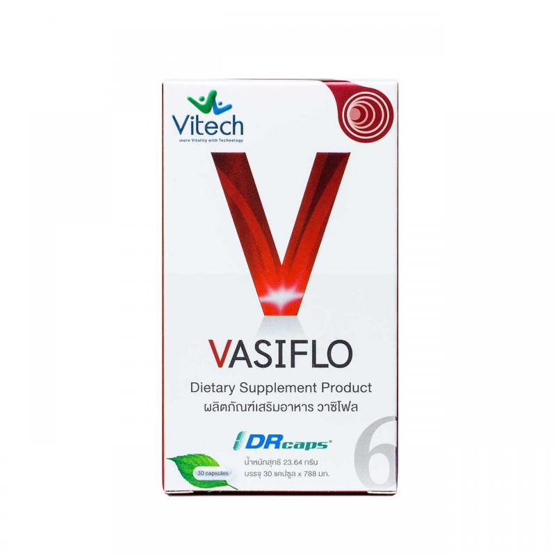 Vitech Vasiflo 30 แคปซูล. ไวเทค วาซิโฟล