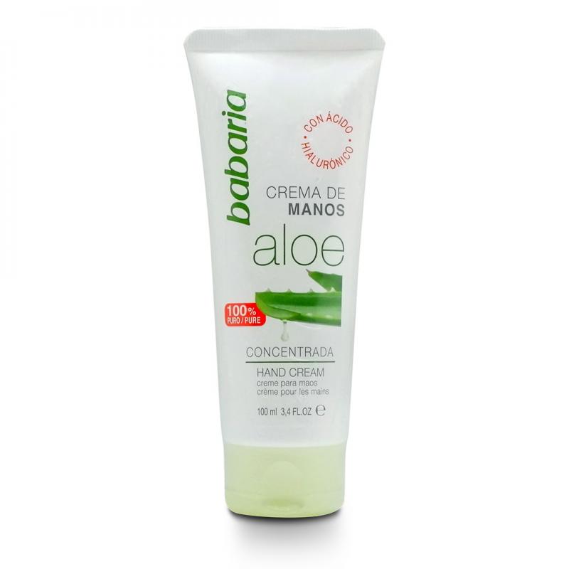 Babaria Hand Cream Aloe 100ml. บาบาเรีย แฮนด์ครีม อโล 100มล.