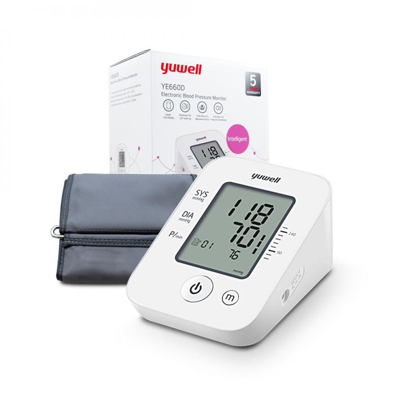 YUWELL Blood Pressure Monitor YE660D ยูเวล บลัด เพรชเชอร์ มอนิเตอร์ วายอีหกหกศูนย์ดี