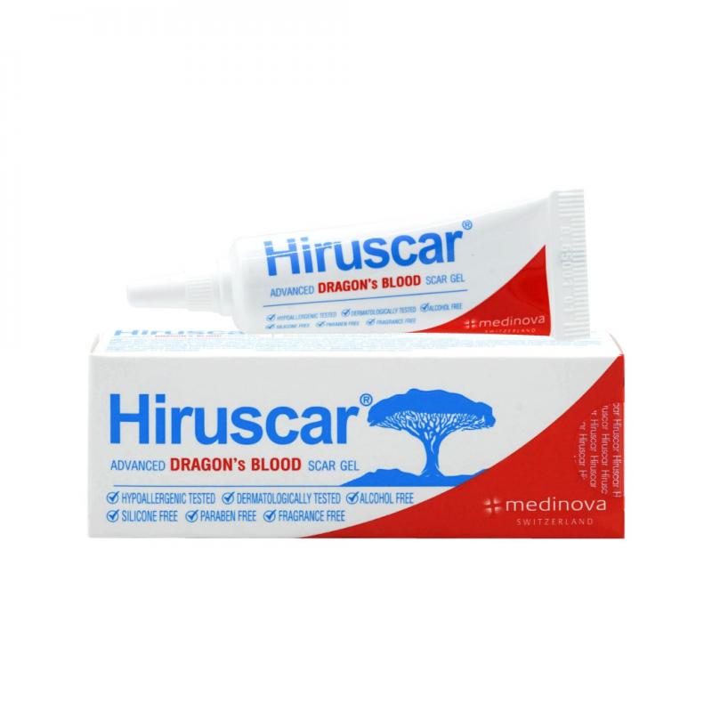 HIRUSCAR Advanced Dragon Blood Scar Gel 8 g.ฮีรูสการ์ แอดวานซ์ ตราก้อน บลัด สการ์ เจล