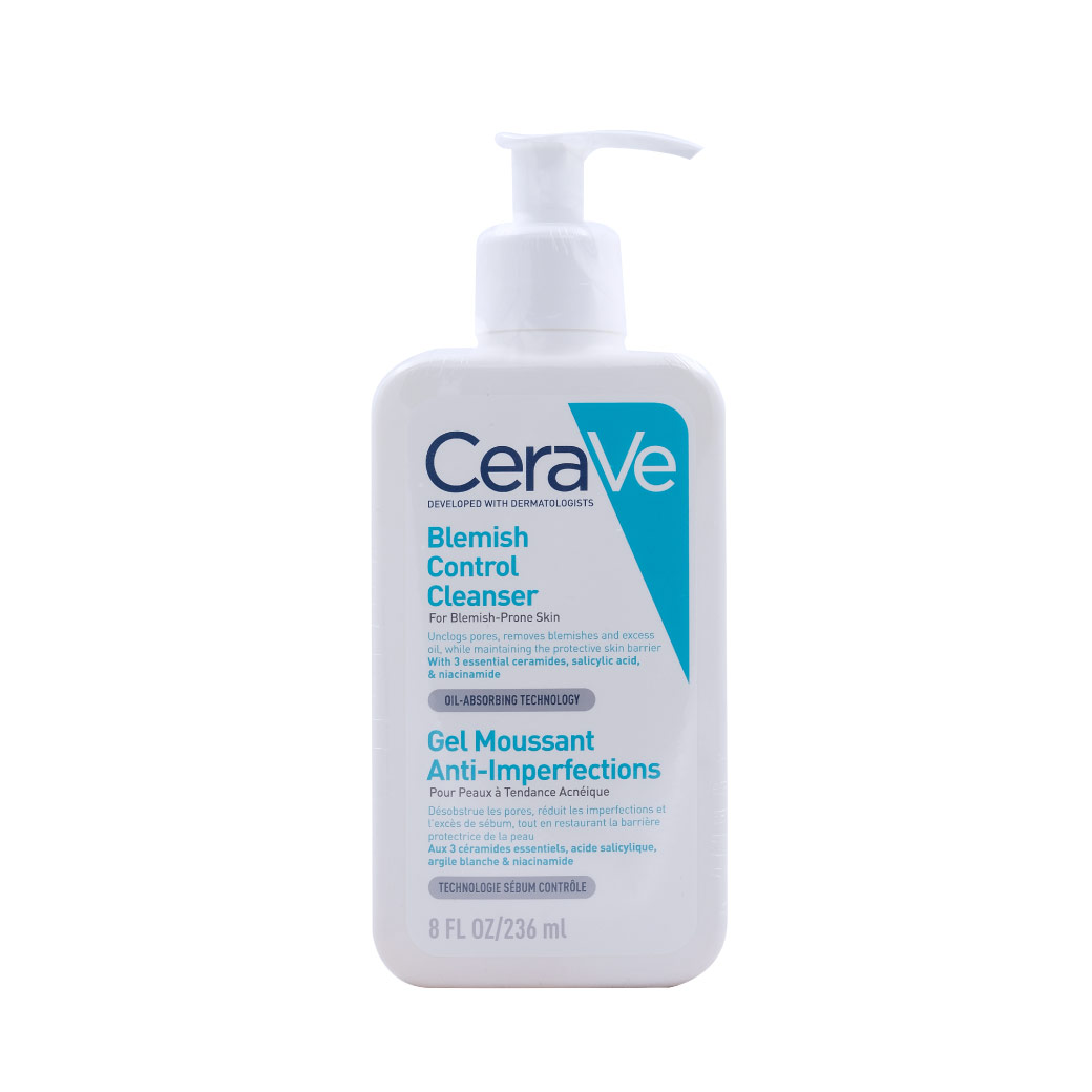 CERAVE Blemish Control Cleanser 236ml. เซราวี เบลมมิช คอนโทรล คลีนเซอร์ 