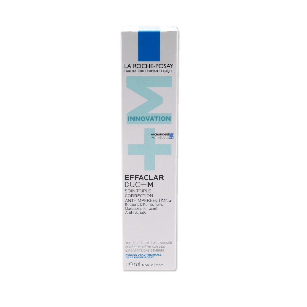 LA ROCHE-POSAY Effaclar DUO+M 40ml. ลา โรช-โพเซย์ เอฟฟาคลาร์ ดูโอ+เอ็ม