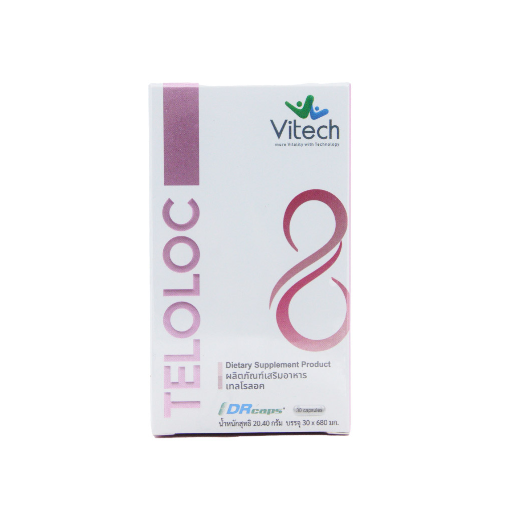 Vitech Teloloc 30Capsules. ไวเทค เทลโรลอค