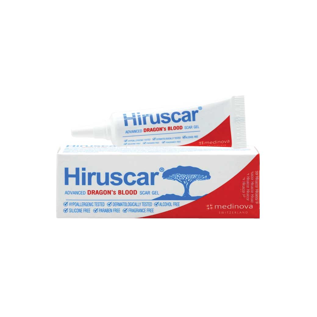 HIRUSCAR Advanced Dragon Blood Scar Gel 8 g.ฮีรูสการ์ แอดวานซ์ ตราก้อน บลัด สการ์ เจล